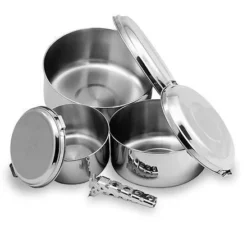 MSR Alpine 4 Pot Set 5 MSR Alpine 4 Pot Set -Sports Outdoor 0140403 msr alpine 4 pot set