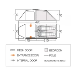 Vango Omega 250 -Sports Outdoor 0161839 vango omega 250