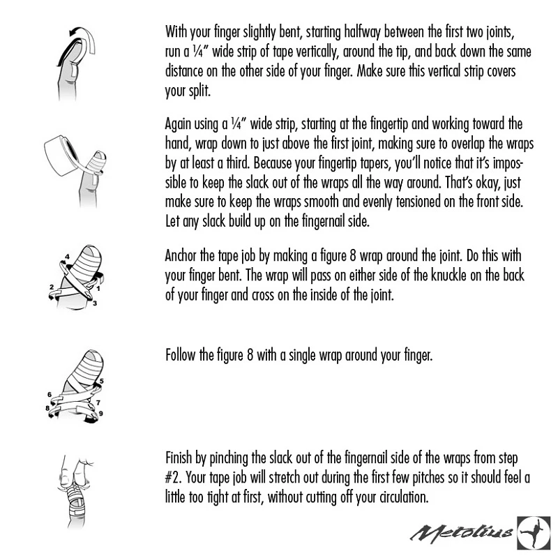 Metolius Finger Tape - Thin 6 Metolius Finger Tape - Thin - Image 6