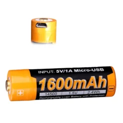Fenix 14500 Rechargeable Battery + USB