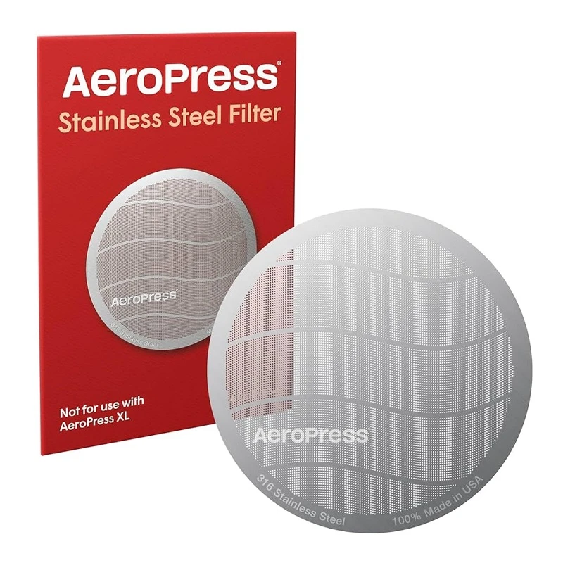 Aeropress Aeropress Stainless Steel Reusable Filter 1 Aeropress Aeropress Stainless Steel Reusable Filter